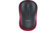 910-002237 Mouse M185 1000dpi Optical Black / Red