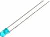 L-934MBTL LED; 3мм; голубой; 40-60мкд; 20°; Поверхность: выпуклая