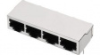 615032137821 WR-MJ Modular Jack Right Angle Shielded 8C8P