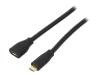 CU0123 Кабель; USB 2.0; вилка micro USB B,гнездо USB B micro; 2м