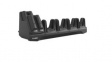 CRD-MC2X-4SC4BC-01 4-Slot Charging Cradle with Spare Battery Charger, Black, Suitable for MC2200/MC2700