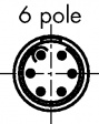 FGG.0B.306.CLADS2Z Соединитель кабеля, серии B 6 штырьков Число полюсов=6