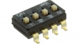 418121270804 DIP Switch Raised 4-Pin 2.54mm Gull Wing