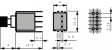 BB25AB Переключатель: кнопочный; Пол: 2; DPDT; 0,4A/28ВAC; Серия: BB