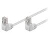 96061 Patch cord; U/UTP; 5; многопров; CCA; ПВХ; белый; 500мм