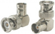 R141 770 000W Right Angled Adapter, BNC Plug - BNC Socket, 50Ohm