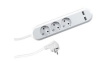 381.801 Outlet Strip SMART 3x DE Type F (CEE 7/3) Socket / USB-A Socket - White 1.5m