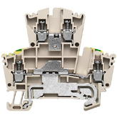 1036400000, Terminal block Screw connection, contact with Rail, 0.5...4 mm2, Weidmuller