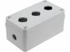 ABSC65G3, Корпус: для пультов; Х:80мм; Y:140мм; Z:65мм; ABS; серый; PICCOLO, Fibox