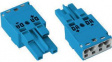 770-1102 Distribution connector 2p, 0.5...4 mm2 blue