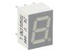 TDSO1150 Дисплей: LED; 7-сегментный; 7мм; красно-оранжевый; 0,45-3мкд; анод