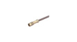 21 MMCX-50-1-1/111 OH RF Connector, MMCX, Brass, Socket, Straight, 50Ohm, Crimp Terminal
