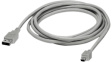 2986135 USB Cable 3 m Grey USB-A Male USB-Mini-B Male