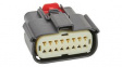 33472-1606 MX150, Receptacle Housing, 16 Poles, 2 Rows, 3.5mm Pitch