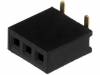 DS1065-02-1*3S8BS Гнездо; штыревое; "мама"; PIN:3; прямой; 1,27мм; SMT; 1x3; 1А; 30мОм