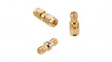 64430203211000 Straight Coaxial Adapter, SMA Plug - SMA Plug, 50Ohm