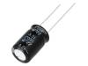 PF1A102MNN1016 Конденсатор: электролитический; THT; 1000мкФ; 10ВDC; O10x16мм