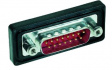 09677097615 D-Sub IP 67 PCB connector/Male connector, straight/IP 67/turned solder cups