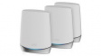 RBK753-100EUS Orbi WiFi 6 Whole Home Tri-Band Mesh System, 4.2Gbps, 802.11a/b/g/n/ac/ax