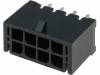 MF30-DVP1-08 Гнездо; провод-плата; "папа"; MF30; 3мм; PIN: 8; THT; клипса на PCB