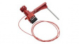 51388 Large Universal Valve Lockout with Nylon Cable & Blocking Arm