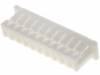 510211000 Вилка; провод-плата; "мама"; PIN:10; без контактов; 1,25мм; 125В