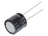 URS1J221MHD Конденсатор: электролитический; THT; 220мкФ; 63ВDC; O12,5x12,5мм