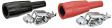 PK 2729 [16 шт] Set of battery clips red + black PU=2 ST