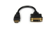 HDDVIMF8IN  Adapter, HDMI Plug / DVI-D Socket