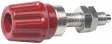 PKN 10 B RED Binding post diam. 4 mm red