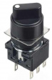 LB1S-33LT6 Селекторный переключатель 2 N / A 3 N / A 45 ° двусторонний возврат пружины