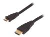 27634 Кабель; HDMI 1.3; вилка mini HDMI, вилка HDMI; 3м; черный