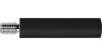 BU 2244 S Ni / SW Laboratory socket diam. 4 mm Black CAT II