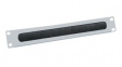 26.99.0314 Cable Management Panel with Brush Seal for 19" Cabinets, Metal, Grey