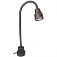 HALOFLEX 3375/1-M-600 Halogen gooseneck lamp, 230 VAC , Euro , 600 mm