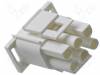 050841155 50-84-1155 4202115CWHT Вилка; провод-провод; "папа" / "мама"; MLX; 6,35мм; PIN: 15; прямой