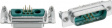 F 3W3PC-0982 D-Sub hybrid-plug