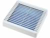 XPFA120CG, Решетка; с фильтром; 120x120мм; Мат-л: пластмасса; Монтаж: винт, Hammond