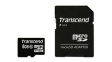 TS8GUSDHC10 Memory Card, microSDHC, 8GB, 20MB/s