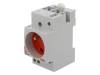 G382, Гнездо типа Е; 10А; Монтаж: DIN; 250ВAC, Legrand