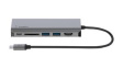 AVC008BTSGY Docking Station USB-C - HDMI/RJ45/SD/USB-A/USB-C