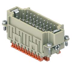CDSHM 27 N, male insert, 54 poles + PE&nbsp;&nbsp;(2 inserts), ILME