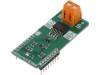 HALL CURRENT 3 CLICK Click board; амперметр; I2C; MLX91210; mikroBUS вилка,винтовой