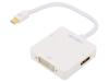 CV0045A Адаптер; DisplayPort 1.2,DVI 1.0,HDCP 1.3; Цвет: белый