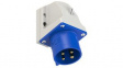 524-9 CEE Plug 4P 10mm² 32A IP44 230V Blue/White