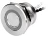 PS223P10Y01W12VT Переключатель: пьезоэлектрический; Положения: 2; SPST-NO; IP68