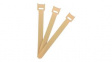 ETK-3-150-0000. Hook and Loop Cable Tie, Polyamide, 150 x 13mm, White, Pack of 100 pieces