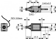 TDS-06A KOMBI Подъемный электромагнит 4 mm 2.1 W