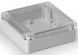SPCP101004LT Cubo S 100 x 100 x 35 мм, 25 мм основание, глухая стенка, прозрачная крышка, PC,