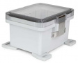 UPCT080604HML PolyBox 223 х 172 х 134 мм, петли, защелки AISI316, прозрачная крышка, PC, IP66